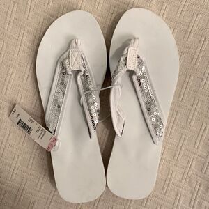 Joe Boxer Sequined Sandals 